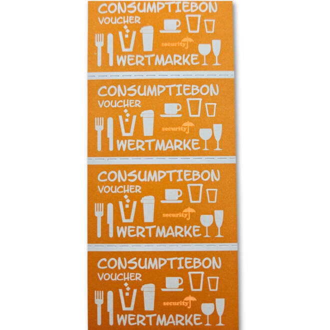 Consumptiebon Combicraft UV beveiliging 500 stuks oranje