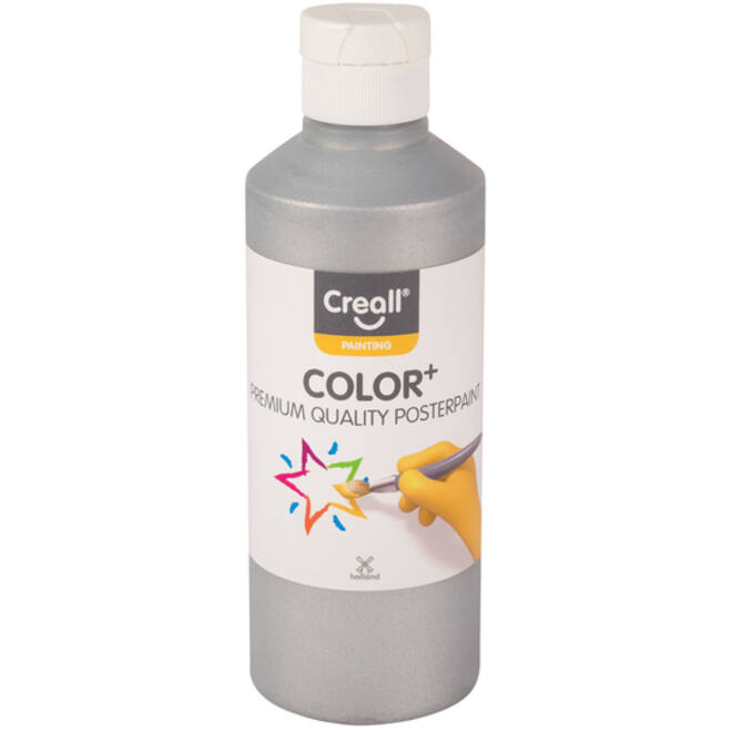 Plakkaatverf Creall zilver 250ml