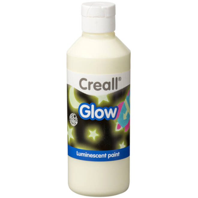 Plakkaatverf Creall glow in the dark groen 250ml