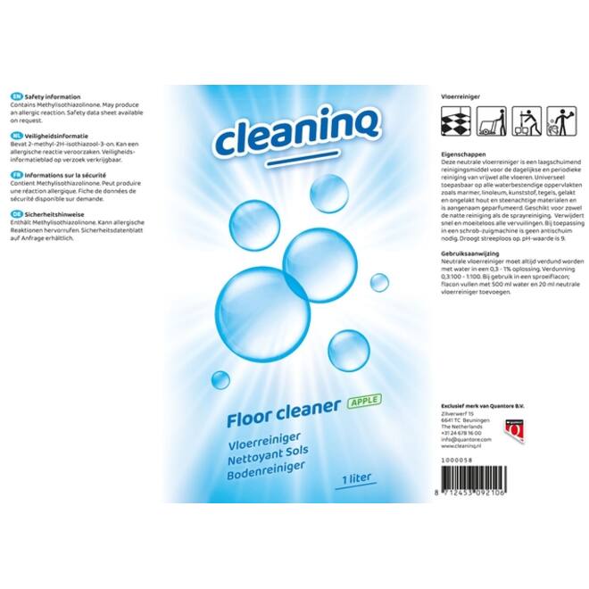 Vloerreiniger Cleaninq 1 liter