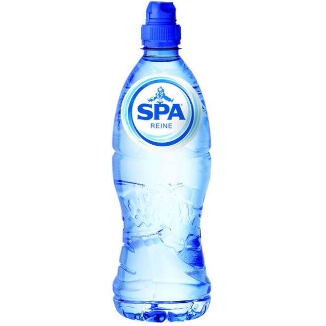 Water Spa Reine blauw sportdop petfles 750ml