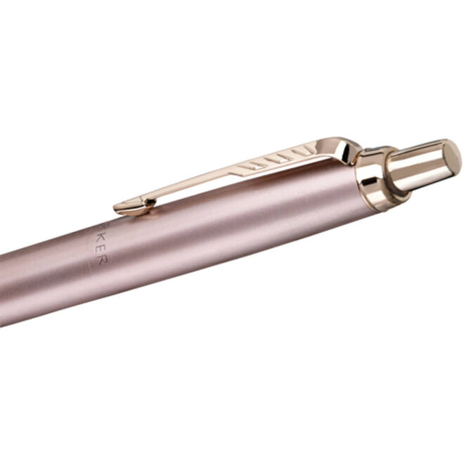 Balpen Parker Jotter XL Monochrome pink gold medium blister à 1 stuk