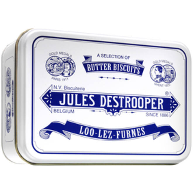 Natuurboterwafels Jules Destrooper blik 75gr
