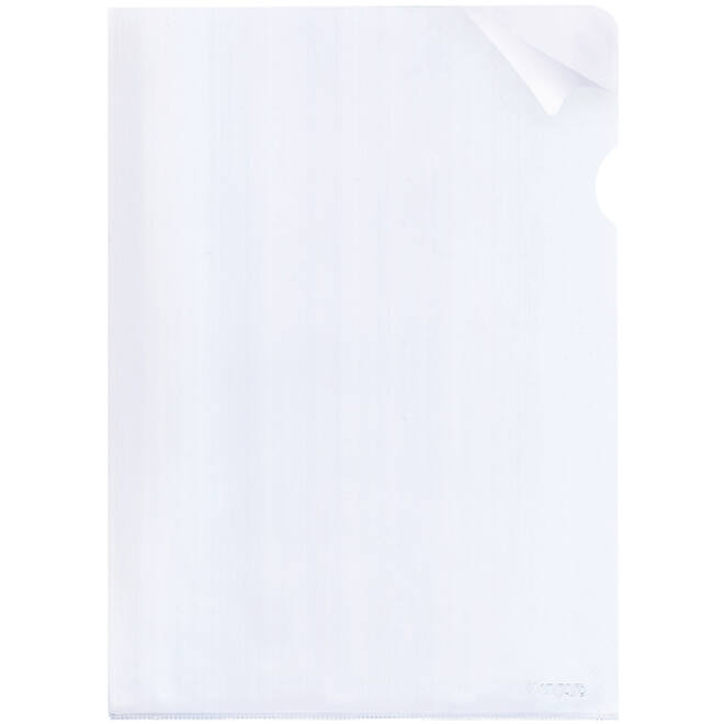 Insteekmap L-model Kangaro A4 0.18mm PVC transparant nerf 25 stuks