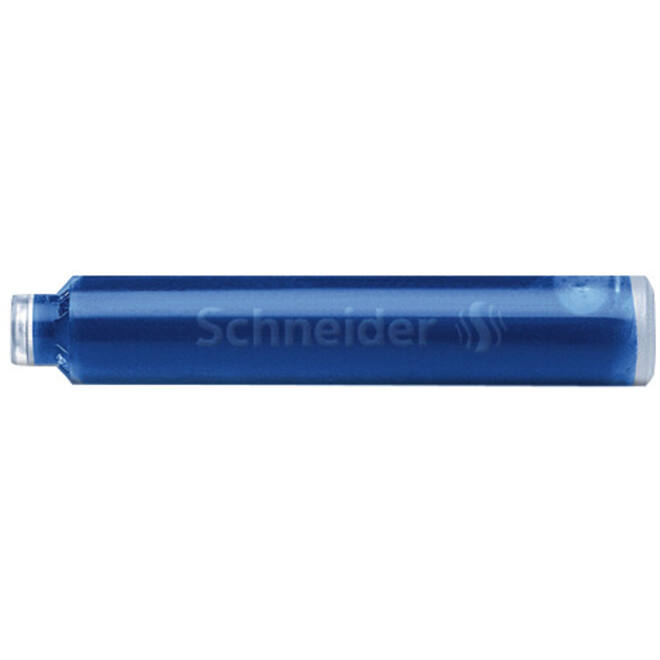 Inktpatroon Schneider din koningsblauw pot à 100 stuks