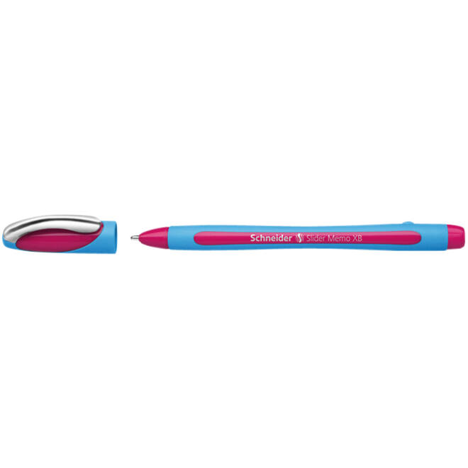 Balpen Schneider Slider Memo extra breed roze