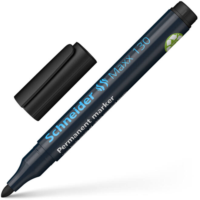 Viltstift Schneider Maxx 130 rond 1-3mm zwart