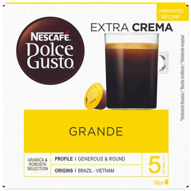 Koffiecups Dolce Gusto Grande 16 stuks