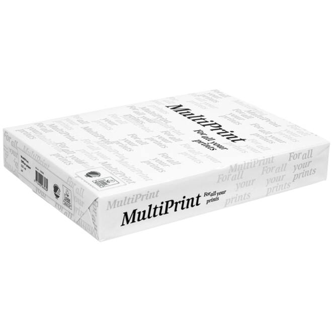 Kopieerpapier Multiprint A4 75gr wit 500vel