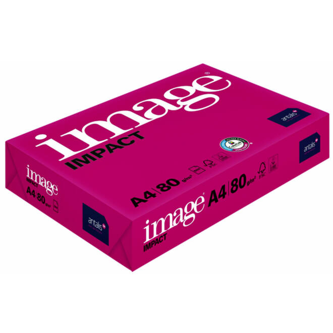 Kopieerpapier Image Impact A4 80gr wit 500vel