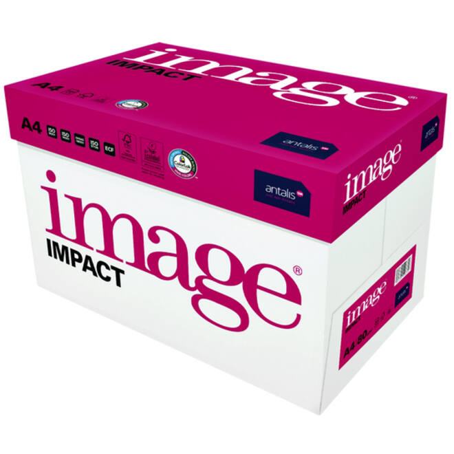 Kopieerpapier Image Impact A4 80gr wit 500vel