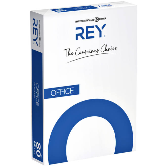 Kopieerpapier Rey Office A4 80gr wit 500vel
