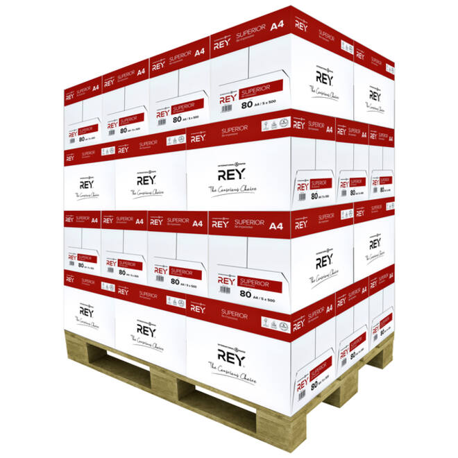 Kopieerpapier Rey Superior A4 80gr wit 500vel