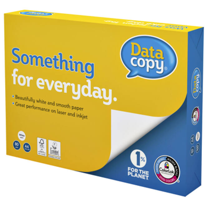 Kopieerpapier Datacopy A4 80gr wit 500vel