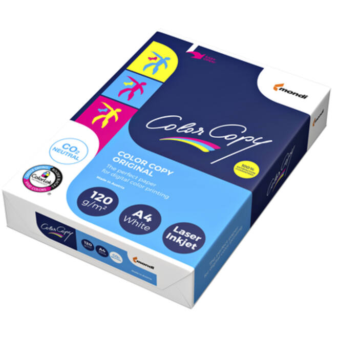 Laserpapier Color Copy A4 120gr wit 250vel
