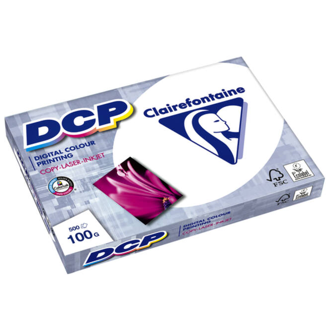 Laserpapier Clairefontaine DCP A3 100gr wit 500vel