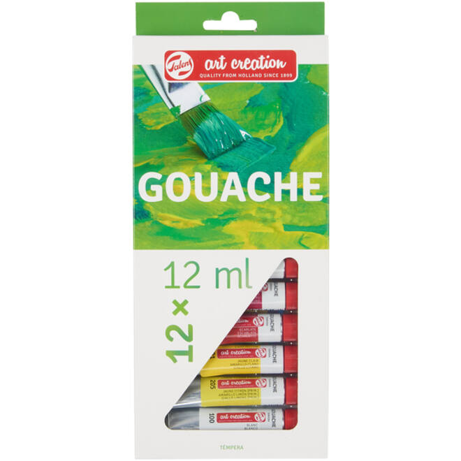 Talens Art Creation gouache set 12 tubes 12 ml