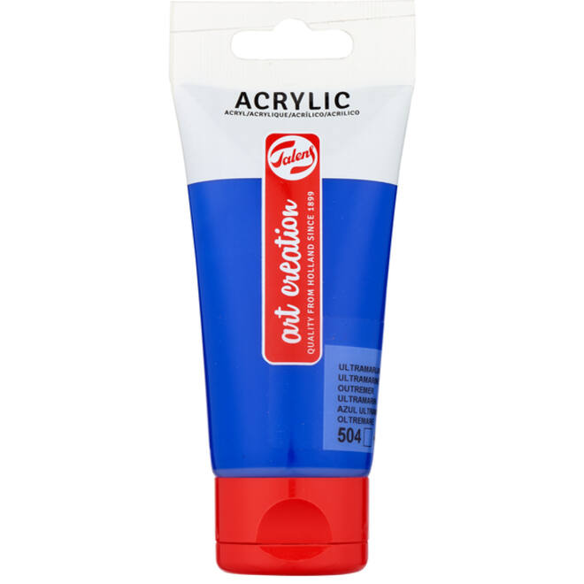 Acrylverf Talens Art Creation 504 ultramarijn tube à 75ml