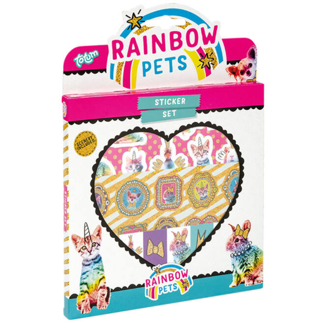 Stickerset Totum Rainbow Pets