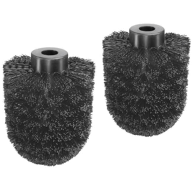 Toiletborstelkop BlackSatino zwart 332150