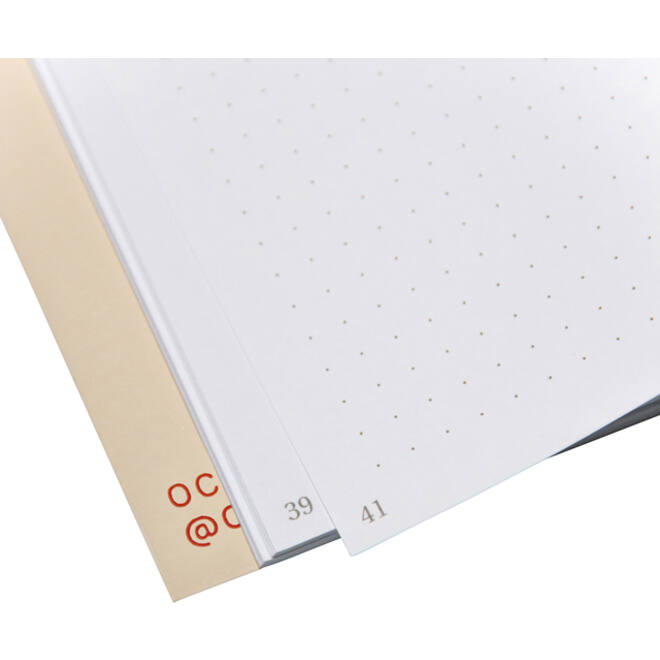 Notitieboek Octàgon DRAMA A5 135x200mm dots crème