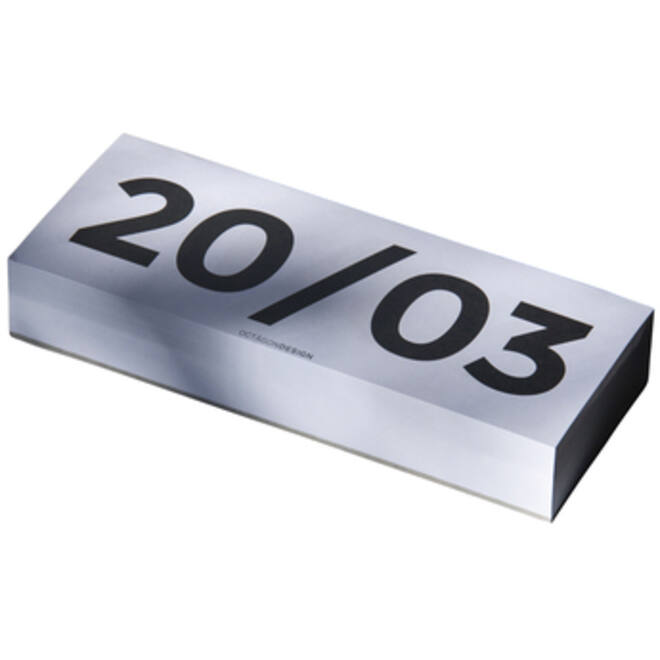 Kalender Octàgon blok wit