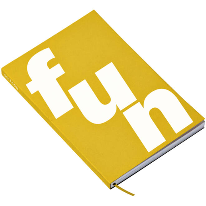 Notitieboek Octàgon FUN A5 135x200mm dots geel