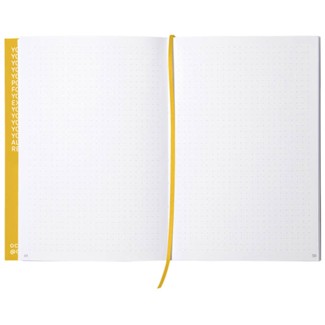 Notitieboek Octàgon FUN A5 135x200mm dots geel