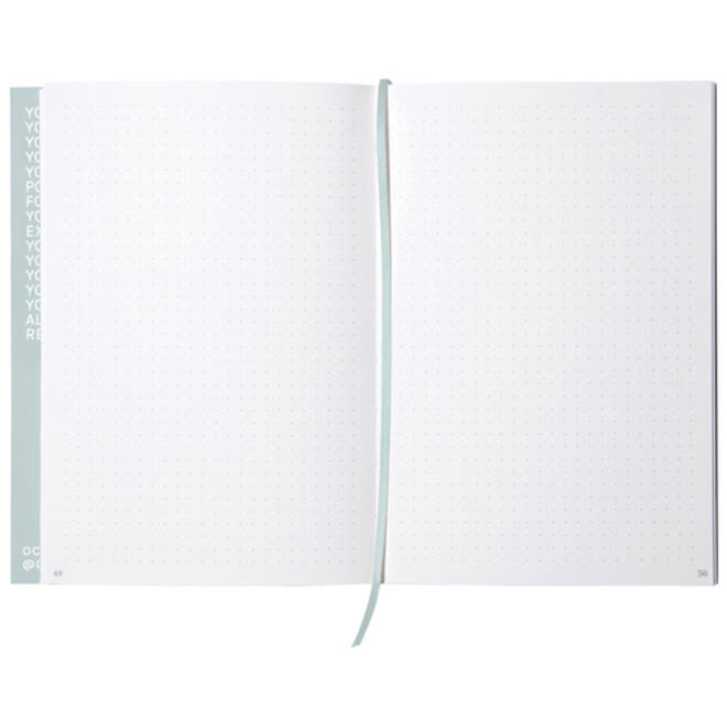 Notitieboek Octàgon CALM A5 135x200mm dots lichtblauw
