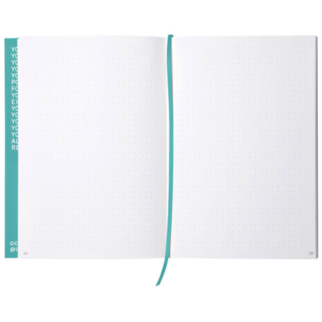 Notitieboek Octàgon DOUBTS A5 135x200mm dots blauw