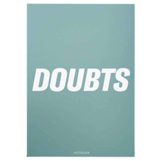 Notitieboek Octàgon DOUBTS A5 135x200mm dots blauw