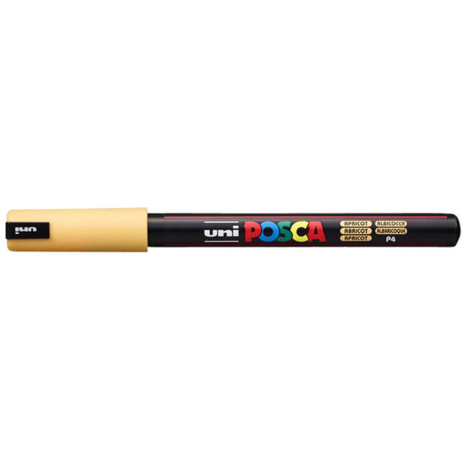 Verfstift Posca PC1MR extra fijn abrikoos