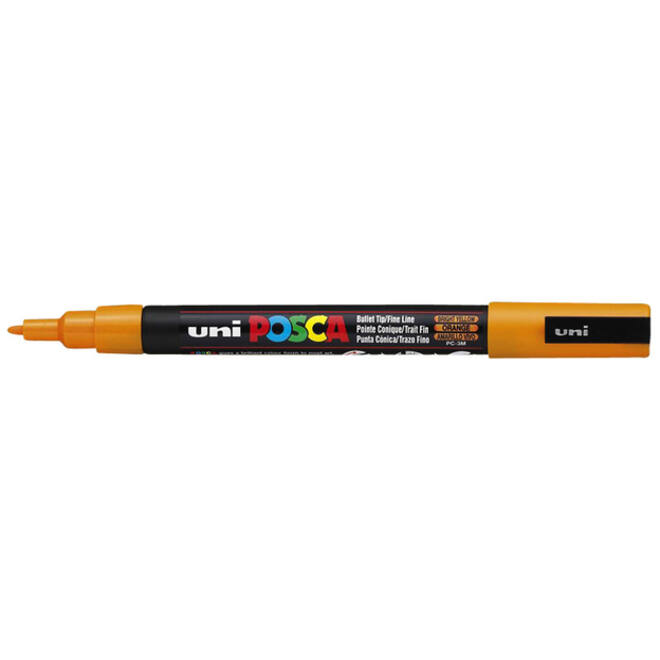 Verfstift Posca PC3M fijn oranje