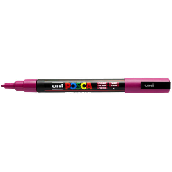Verfstift Posca PC3M fijn fuchsia