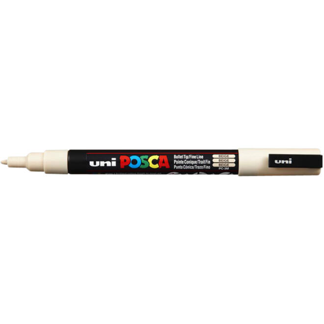 Verfstift Posca PC3M fijn beige