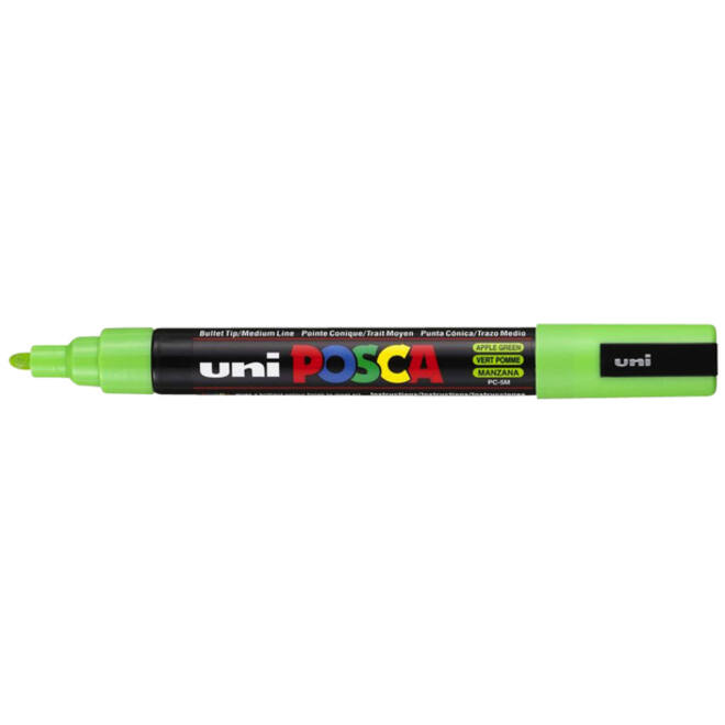 Verfstift Posca PC5M medium appelgroen