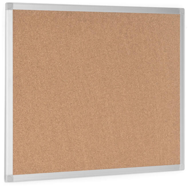 Prikbord Quantore 60x45cm kurk
