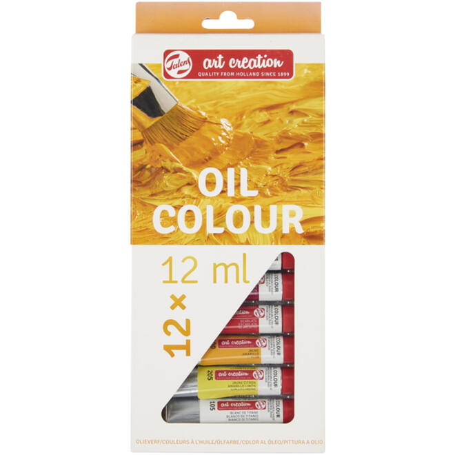 Talens Art Creation olieverf set 12 tubes 12 ml
