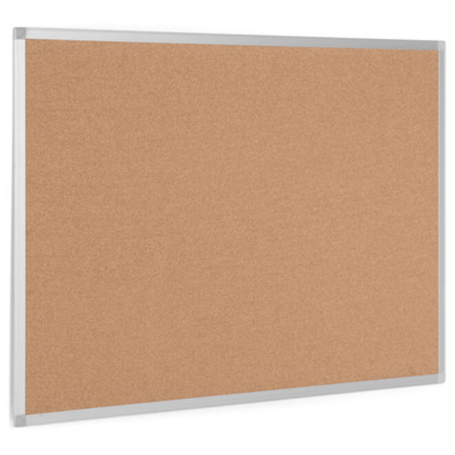 Prikbord Quantore 90x60cm kurk