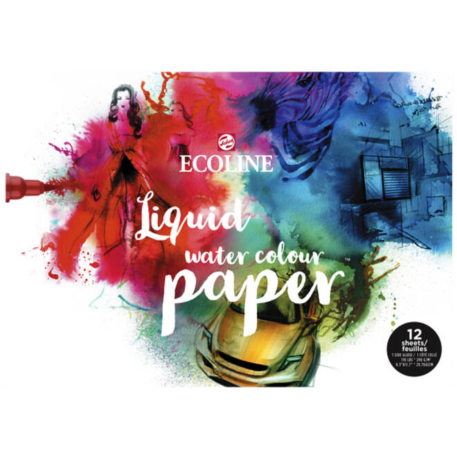 Tekenpapier Talens Ecoline A3 wit