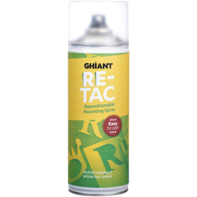 Lijmspray Ghiant High-Tac re-positioneerbaar 400ml