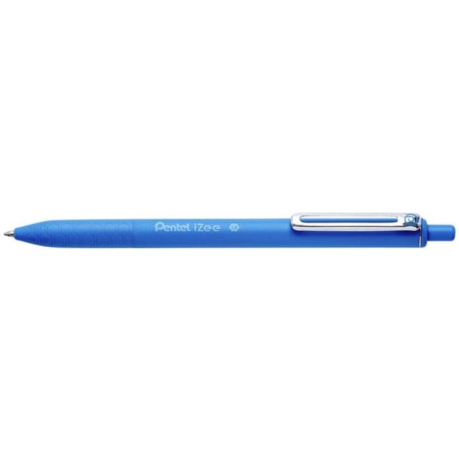 Balpen Pentel BX470 iZee medium lichtblauw