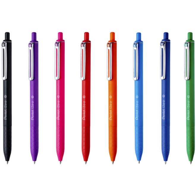 Balpen Pentel BX470 iZee medium zwart