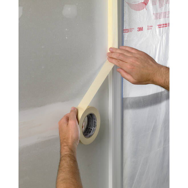 Afplaktape Scotch Basic 36mmx50m beige