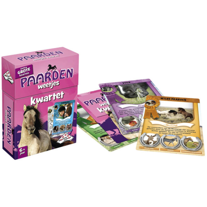 Kwartet paarden weetjes