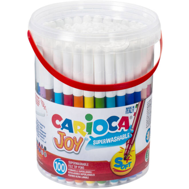 Viltstiften Carioca Joy pot à 100 stuks