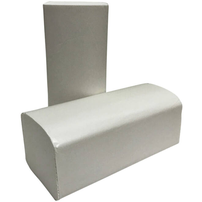 Handdoek Cleaninq H3 z-vouw 2-laags 240x210mm 20x160 vel wit
