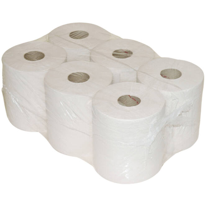 Poetspapier Euro Products M1-V1 2l 380m 1000vel wit 100038