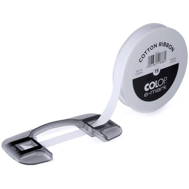 Tekststempel Colop E-Mark lint geleider 15/25mm set