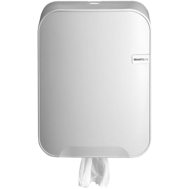 Poetspapierdispenser QuartzLine Q16 midi wit 441104